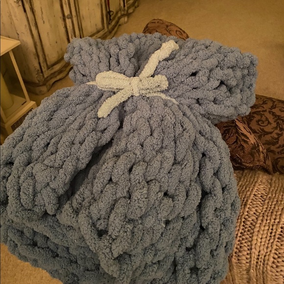 Hand Made Other - Custom Order Chunky Spa Chenille Blanket Throw